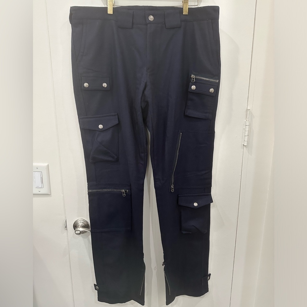 Polo by Ralph Lauren Black Wool Pants Size 38/34